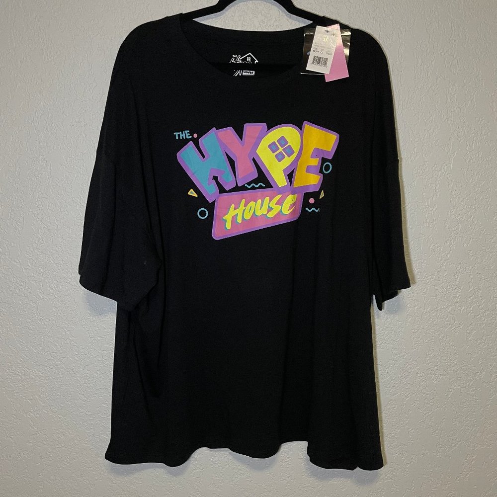 NWT Unisex Hype House Tshirt 3X Short Sleeve